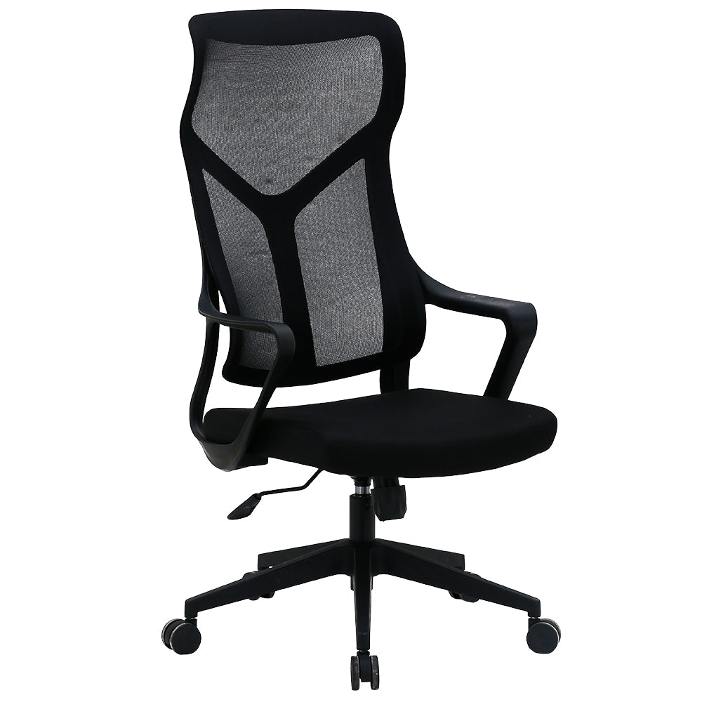 Juego de 4 sillas Ergonómicas de Oficina Ejecutivas Komsum Lyon Negro