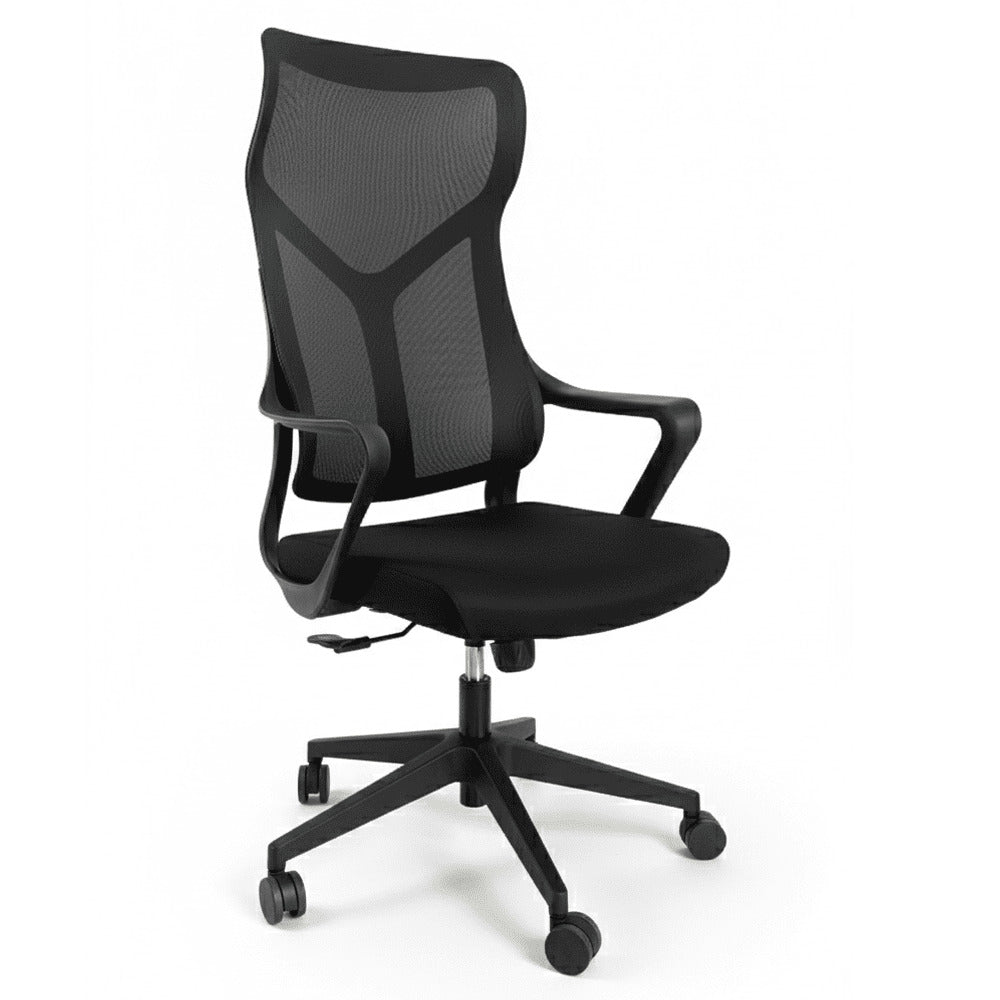 Silla Ergonomica de Oficina Ejecutiva Komsum Lyon Negro