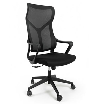 Silla Ergonomica de Oficina Ejecutiva Komsum Lyon Negro
