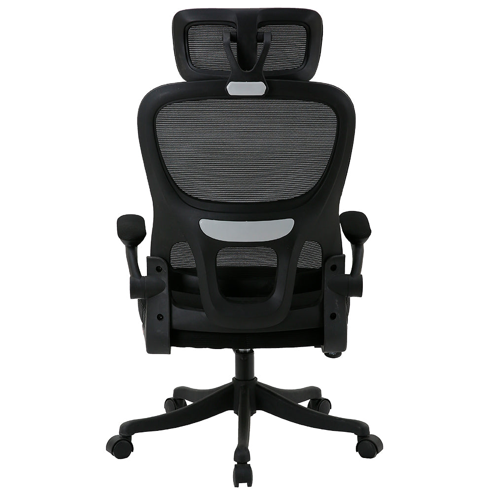 Pack x2 Sillas Ergonómicas de Oficina Gerencial Komsum Turin Negro