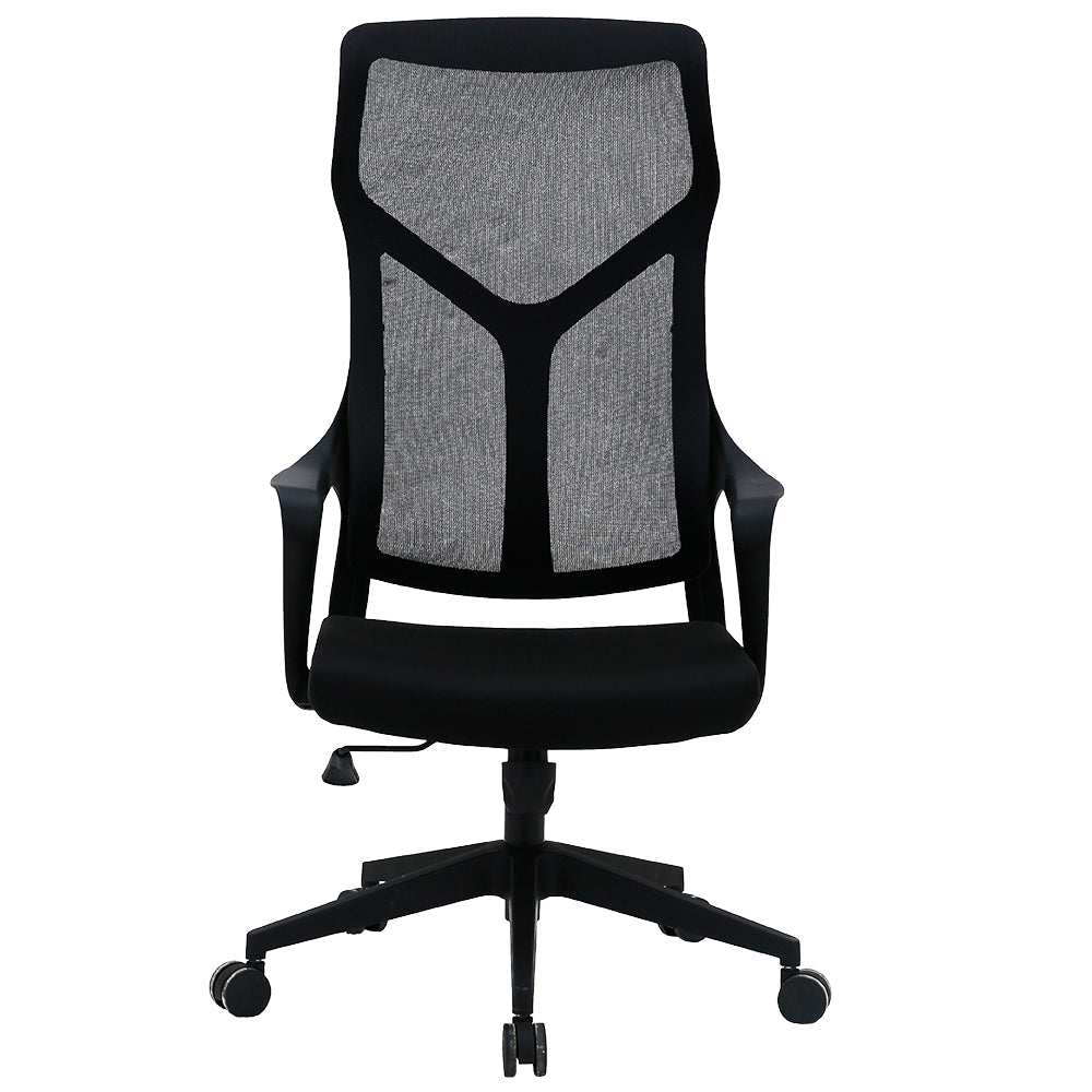 Pack x2 Sillas Ergonómicas de Oficina Ejecutivas Komsum Lyon Negro