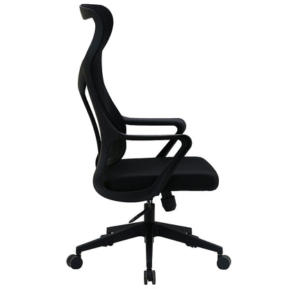 Silla Ergonomica de Oficina Ejecutiva Komsum Lyon Negro
