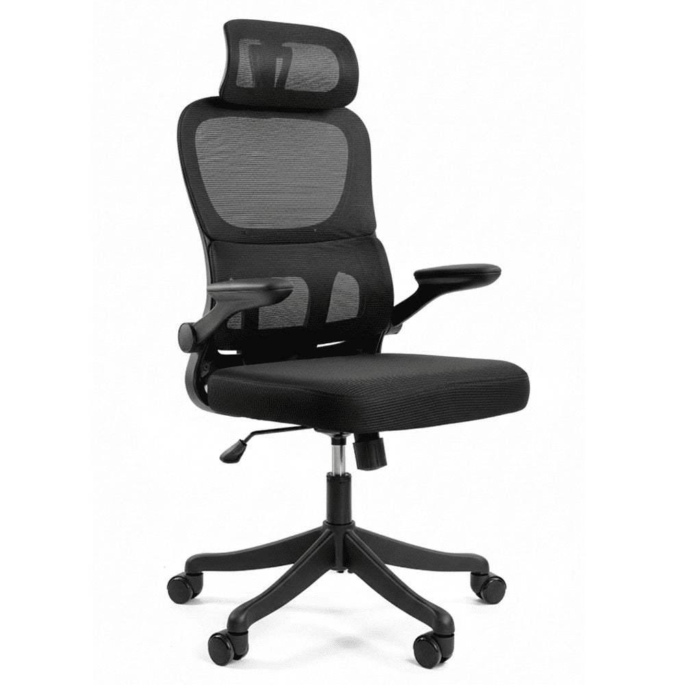 Silla Ergonomica de Oficina Gerencial Komsum Turin Negro