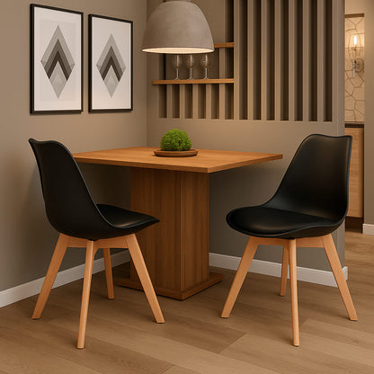 Pack x2 Sillas de Oficina Komsum Ravena Negro