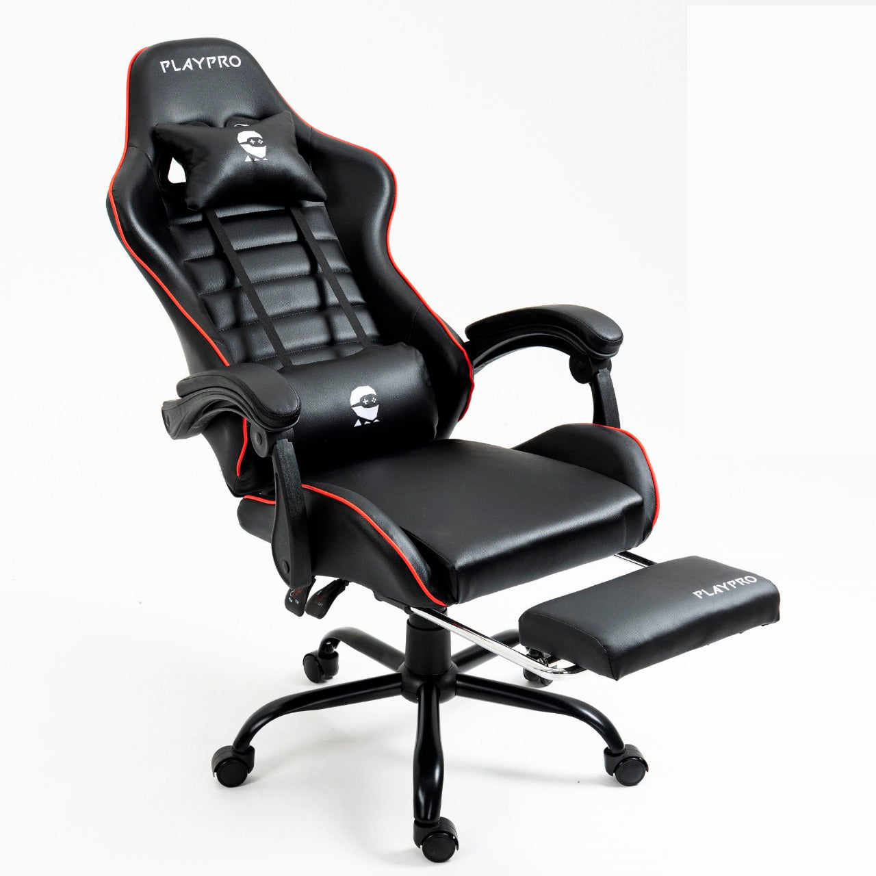Silla Gamer Con Masajeador Lumbar Playpro X1